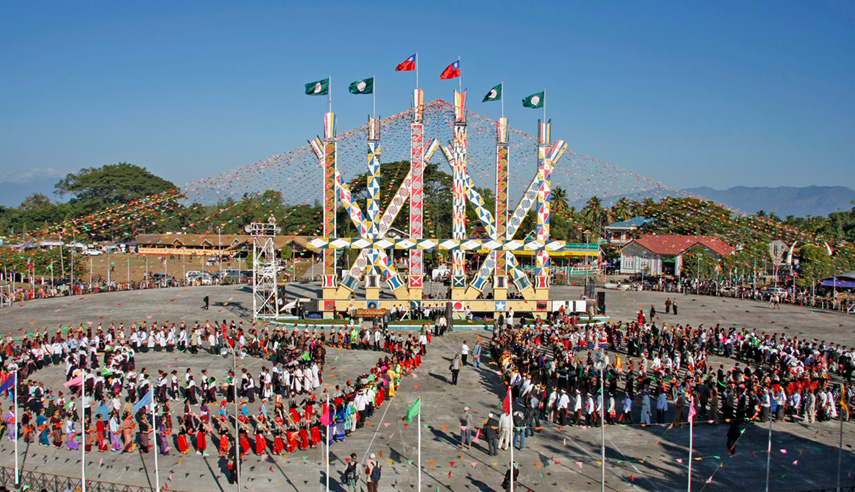 ကချင်လူမျိုးတို့၏ ရိုးရာယဉ်ကျေးမှု မနောပွဲတော်